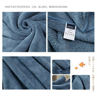 Coral Fleece Bath Towel for Adults, Super Absorbent, Quick Dry, Lint-Free, A-Class Baby-Grade, for Home Use