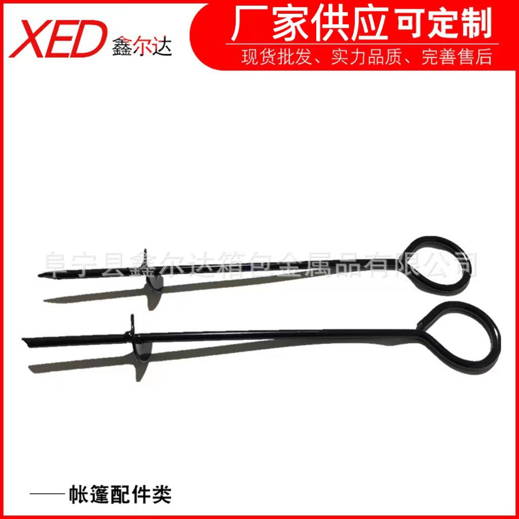 Hot-Dip Galvanized Ground Anchor Screw Stakes for Camping Tents, Dog Tie Out, Outdoor Camping
