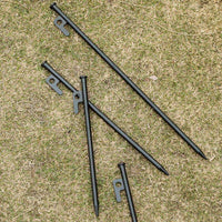 Outdoor Camping Tent Stakes Windproof Ground Pegs Canopy Anchor Kit with Hammer and Storage Bag
