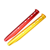 Outdoor Camping Tarp Tent Windproof Beach Ground Pegs Aluminum Alloy U-shaped Snow Ground Stakes