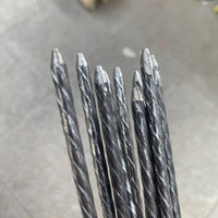 Outdoor Compass Ground Pegs Tent Stakes Greenhouse Anchors Livestock Tie-Down Steel Nails