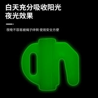 German Outdoor Tent Pegs Windproof Ropes Fluorescent Thickened Lengthened Camping Canopy Iron Nails
