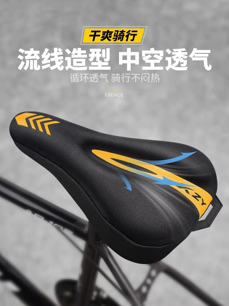 German Bicycle Seat Cover Soft Comfortable Ultra-Soft Thickened Breathable Anti-Pain Bike Saddle Cushion