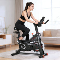 SDG Home Silent Exercise Bike Indoor Cycling Fitness Equipment for Cardio Workout