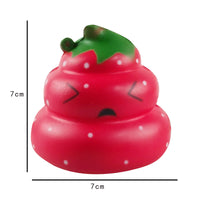 Squishy Toys Cute Cartoon Poop Stress Relief Squeeze Toy for Kids and Adults