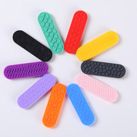 Sensory Fidget Toys Silicone Stress Relief Suction Cup Textured Strips for Anxiety and Focus