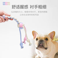 New Pet Toy Cotton Rope Ball for Teeth Grinding, Durable Bite-Resistant Cat and Dog Toy, Hot Selling on Amazon