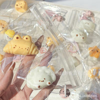 Mini Simulation Blind Box Hamburger Creative Pendant Stress Relief Toy