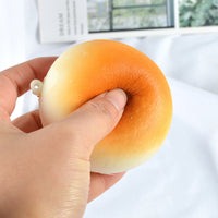 PU Simulation Slow Rebound Fried Steamed Bun Bread Food Model Ornament Play Food Photography Prop Squeeze Toy