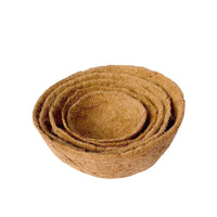 Round Coco Coir Liner for Hanging Baskets Breathable Coconut Fiber Planter Mat