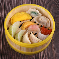 Realistic Steamed Bun Dumpling Pretend Play Food Early Education Toy Model