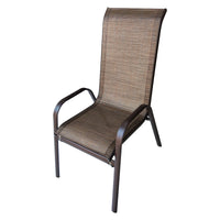 Outdoor Folding Chair Balcony Chat Tea Bar Chair Simple Backrest Chair Outdoor Dining Chair Garden Leisure Table and Chair Set