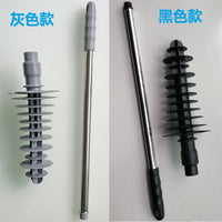 Plunger Type Toilet Clog Remover Manual Drain Blaster Tool for Bathroom