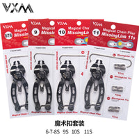 VXM Mountain Bike Chain Removal Tool Pliers with 6/7/8/9/10/11 Speed Master Link Set