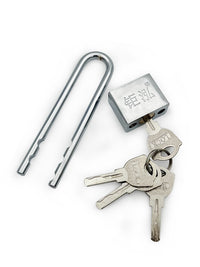 Mini U-Shaped Cabinet Lock with Copper Core for Glass Doors, Refrigerators, and Bicycle Handles