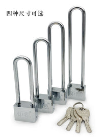 Mini U-Shaped Cabinet Lock with Copper Core for Glass Doors, Refrigerators, and Bicycle Handles