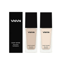VNVN Lightweight Concealer Foundation 30ml - Moisturizing & Long-Lasting