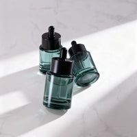 Premium Thick-Walled Clear Glass Dropper Bottles for Essential Oils and Serums - 10ml, 20ml, 30ml Cosmetic Packaging
