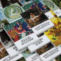 Art Museum Series Van Gogh Monet Postcards Greeting Cards Wall Stickers Home Decor Paintings