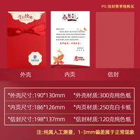 Goddess Day Blessing Card Bow Business Invitation Personalized Creative Hollow Women's Day Greeting Card Premium Feel