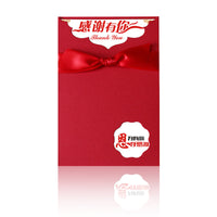 Goddess Day Blessing Card Bow Business Invitation Personalized Creative Hollow Women's Day Greeting Card Premium Feel