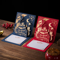 Premium Business Birthday Greeting Card 3D Pop-Up Creative Company Employee Customer Appreciation Customizable