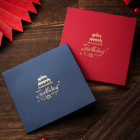 Premium Business Birthday Greeting Card 3D Pop-Up Creative Company Employee Customer Appreciation Customizable
