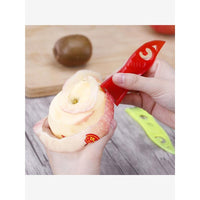 Multi-functional Plastic Peeler for Fruits and Vegetables, Kitchen Household Potato Peeler