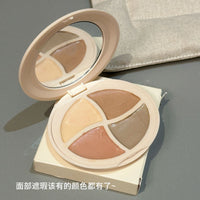 SWEET MINT 4-Color Concealer Palette for Face Brightening, Blemishes, Nasolabial Folds, Tear Troughs, Dark Circles, and Even Skin Tone