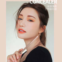Douyin Hot 1616 Midnight Cool Black Seamless Concealer Pen for Acne Marks, Spots, Dark Circles, Scars - Studio Use