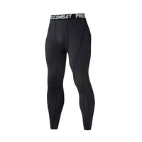 Men's Compression Pants Quick Dry Breathable Base Layer Leggings for Basketball Running Gym Fitness