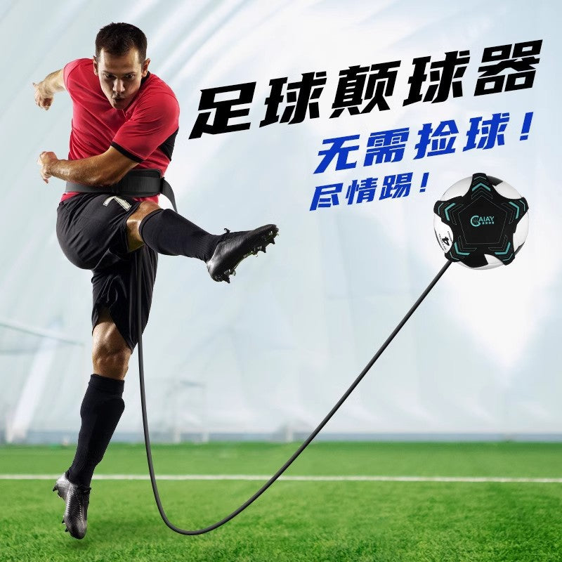 Soccer Kick Trainer Solo Practice Aid for Adults and Youth - Improve Ball Control and Juggling Skills