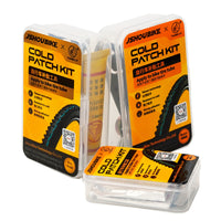 Bicycle Tire Repair Kit for Mountain Bikes and Electric Bikes - Portable Puncture Repair Tool Set with Patches and Glue