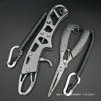 Multi-functional Stainless Steel Fishing Pliers Set Fish Gripper Line Cutter Fishing Tackle
