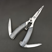Multi-functional Stainless Steel Fishing Pliers Set Fish Gripper Line Cutter Fishing Tackle
