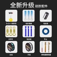 Fishing Hook Set with Line and Floats - Complete Fishing Tackle and Accessories Kit