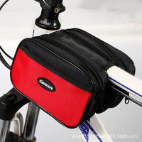 Mountain Bike Cycling Phone Bag Bicycle Double-Sided Bag Road Bike Top Tube Bag Beam Bag Equipment