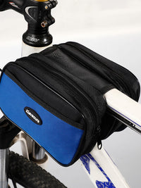 Universal Waterproof Bicycle Frame Bag for Road and Mountain Bikes - Top Tube Phone Pouch