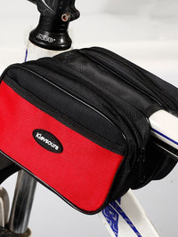 Universal Waterproof Bicycle Frame Bag for Road and Mountain Bikes - Top Tube Phone Pouch