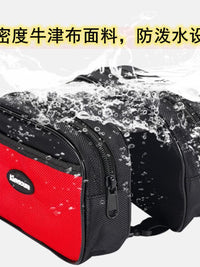 Universal Waterproof Bicycle Frame Bag for Road and Mountain Bikes - Top Tube Phone Pouch