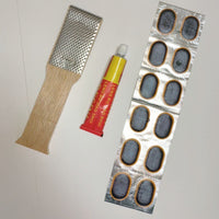 Tire Repair Kit for Bicycle Motorcycle Electric Vehicle Inner Tube Puncture Patch Glue Set