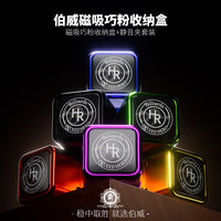 Billiard Aluminum Alloy Magnetic Chalk Holder for Snooker Pool Cues - Compatible with O'Min, HR, Mezz, LP