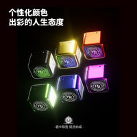 Billiard Aluminum Alloy Magnetic Chalk Holder for Snooker Pool Cues - Compatible with O'Min, HR, Mezz, LP
