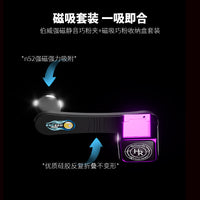 Billiard Aluminum Alloy Magnetic Chalk Holder for Snooker Pool Cues - Compatible with O'Min, HR, Mezz, LP