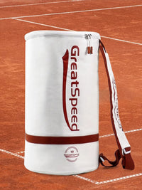 GreatSpeed Tennis Ball Bag with Insulated Compartment, Large Capacity Portable Shoulder Bag for 100 Balls