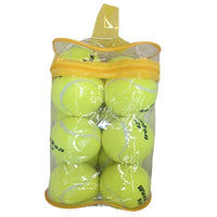 12-Pack Competition Training Tennis Balls - Bagged Practice Pressure Tennis Balls