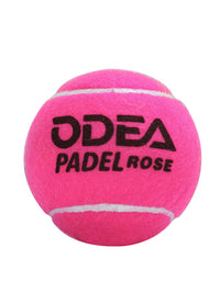 ODEA PADELROSE Pink Padel Tennis Balls - High Elasticity, Durable for Match and Training