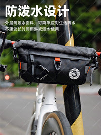 ULAC New Bicycle Bag Multifunctional Storage Tool Bag Waterproof Front Beam Bag Portable Lightweight Hanging Bag Expandable