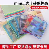 35PT Magnetic Recessed Shell Card Brick Holder for Idol Photocards, Double-Layer Display Case