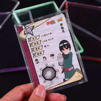 Transparent Magnetic Card Holder for Collectible Star Cards - UV Protection Display Case for Student Cards